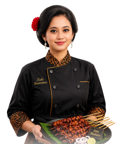 Koki Nusantara dengan Sate Madura